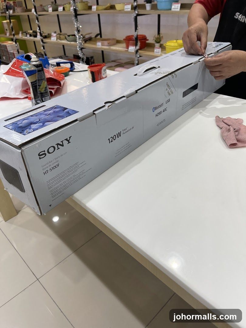 Sony Soundbar Box