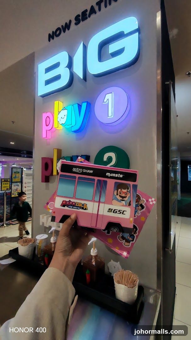 Movie Theater Signage and Merchandise