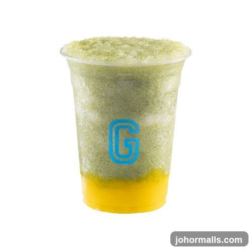 Green Smoothie with Mango Puree