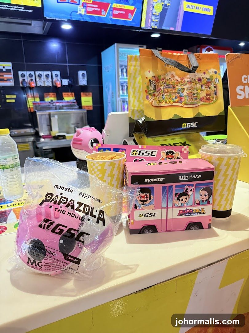 Movie Merchandise Display