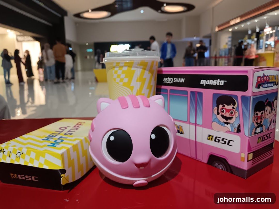 Movie Merchandise and Snacks