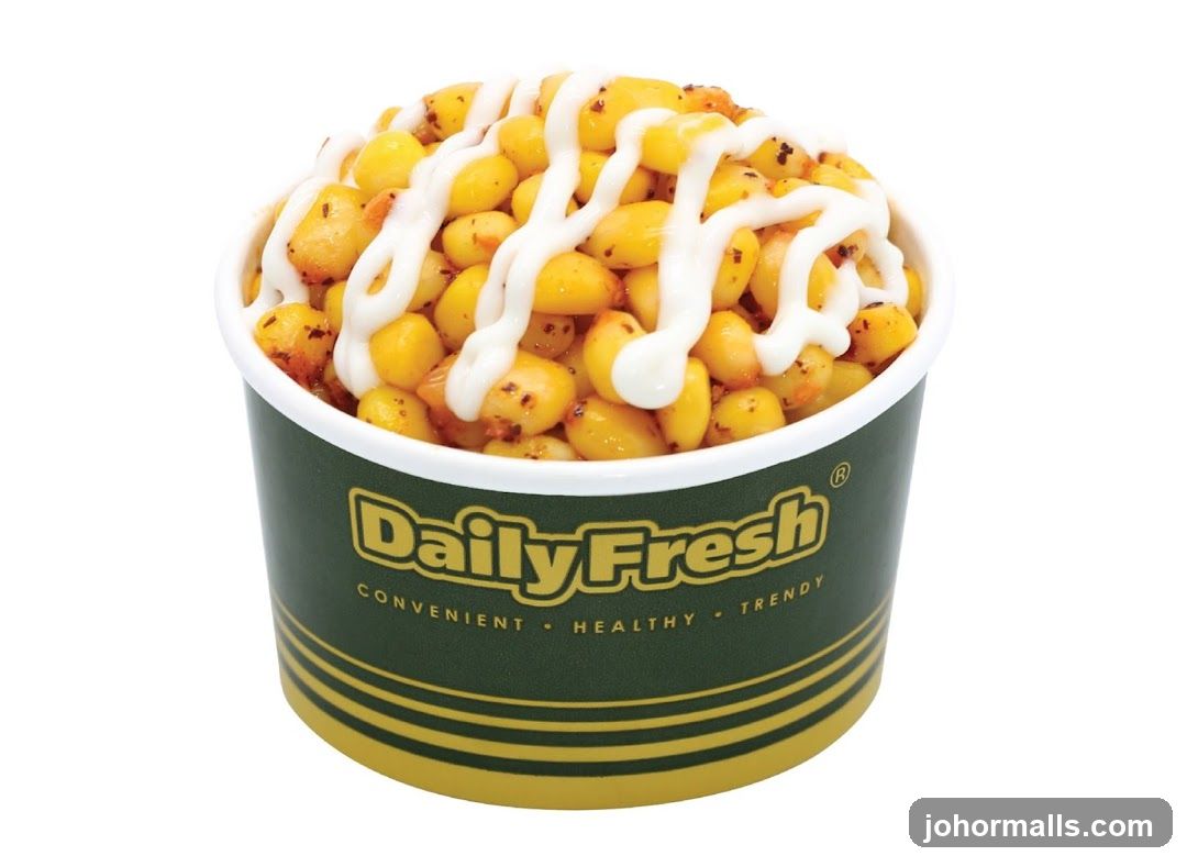 Corn with sauce