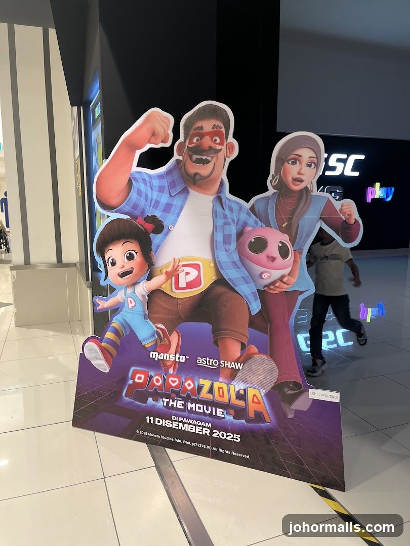 PAPA ZOLA THE MOVIE Standee