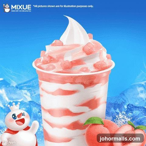 Peach Ice Cream Swirl