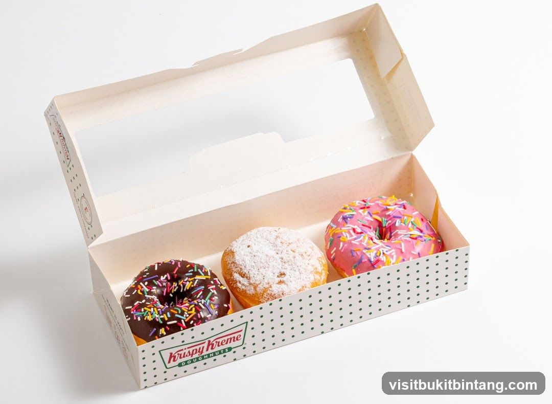 Krispy Kreme Donuts Box