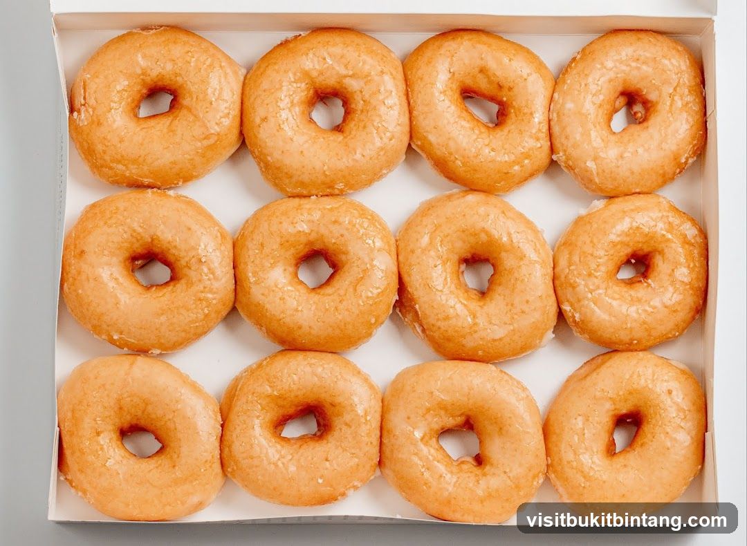 Box of Glazed Doughnuts