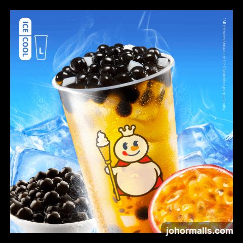 Bubble Tea Advertisement