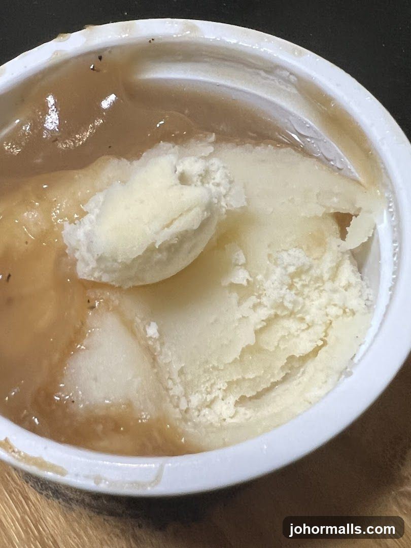 Ice cream in cup