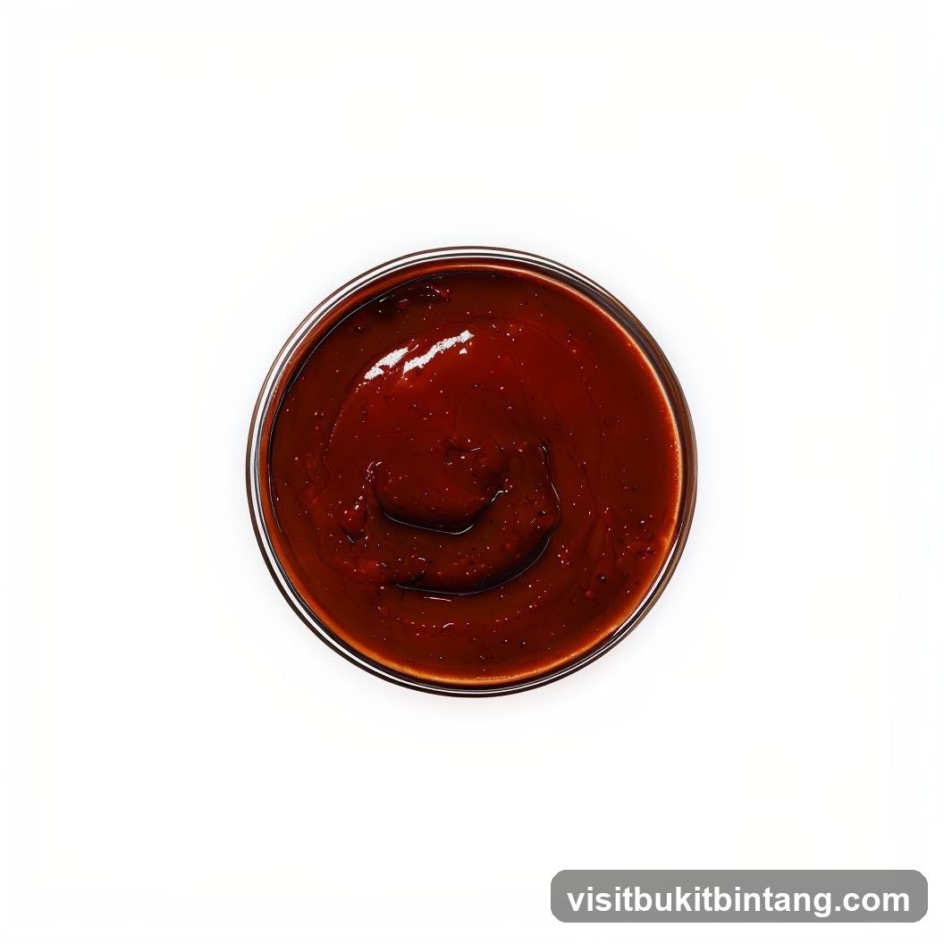 Sauce in a bowl