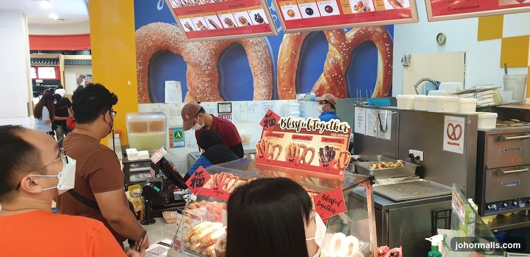 Pretzel Shop Counter