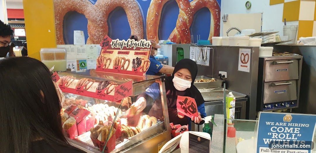 Pretzel Shop Counter