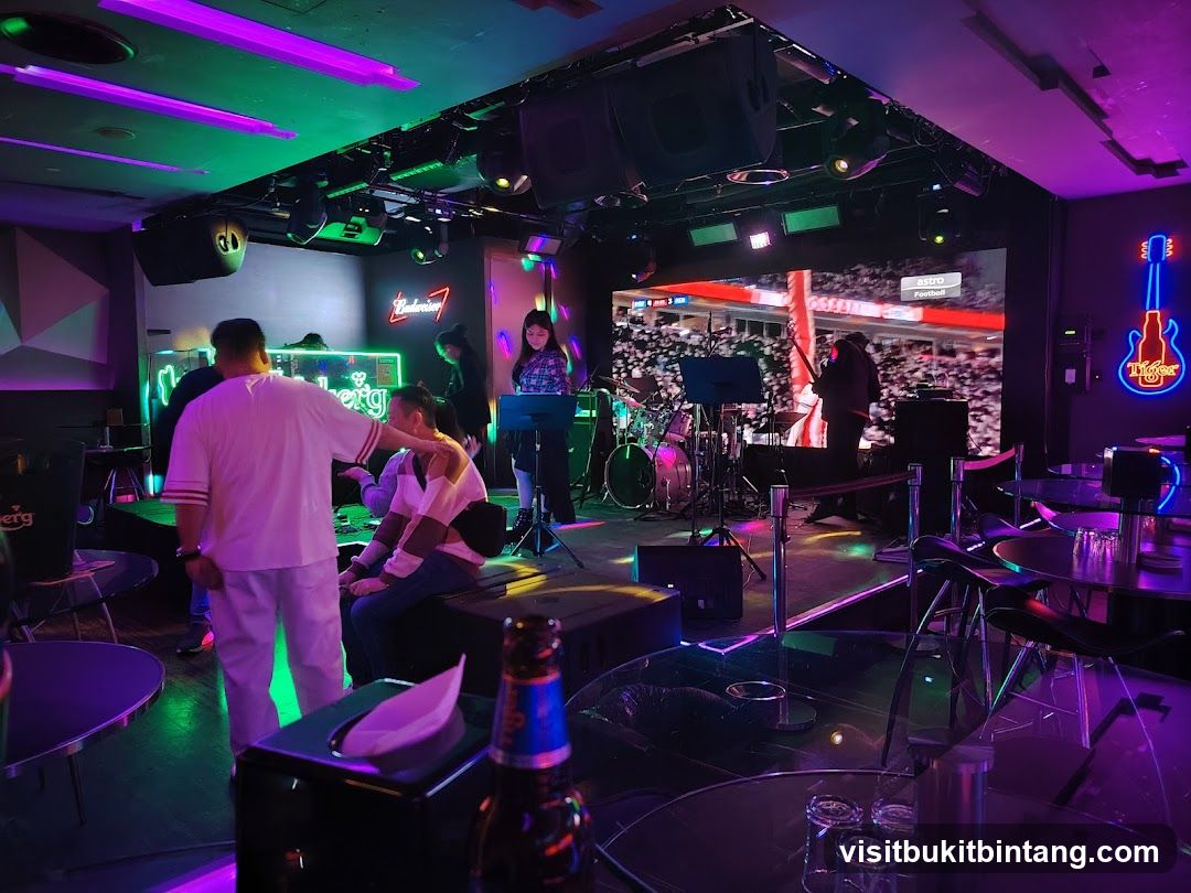 Karaoke or Live Music Venue Interior
