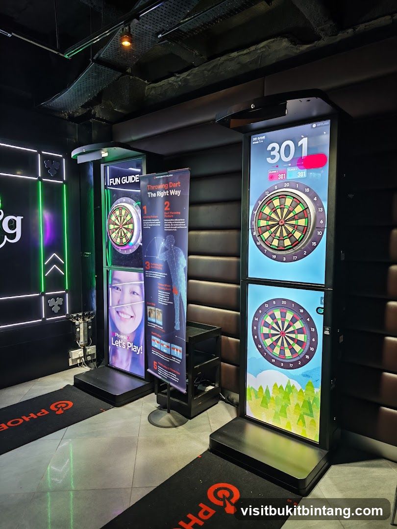 Dart Game Area Interior