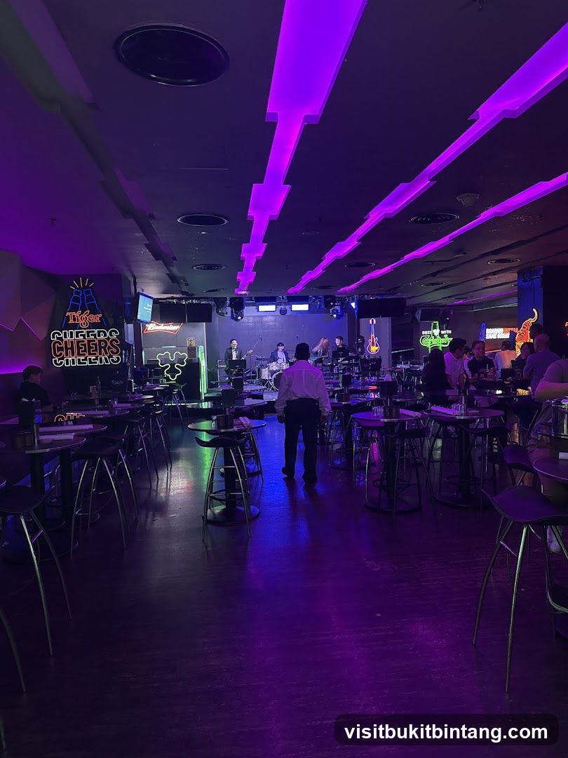 Interior of a nightclub or bar