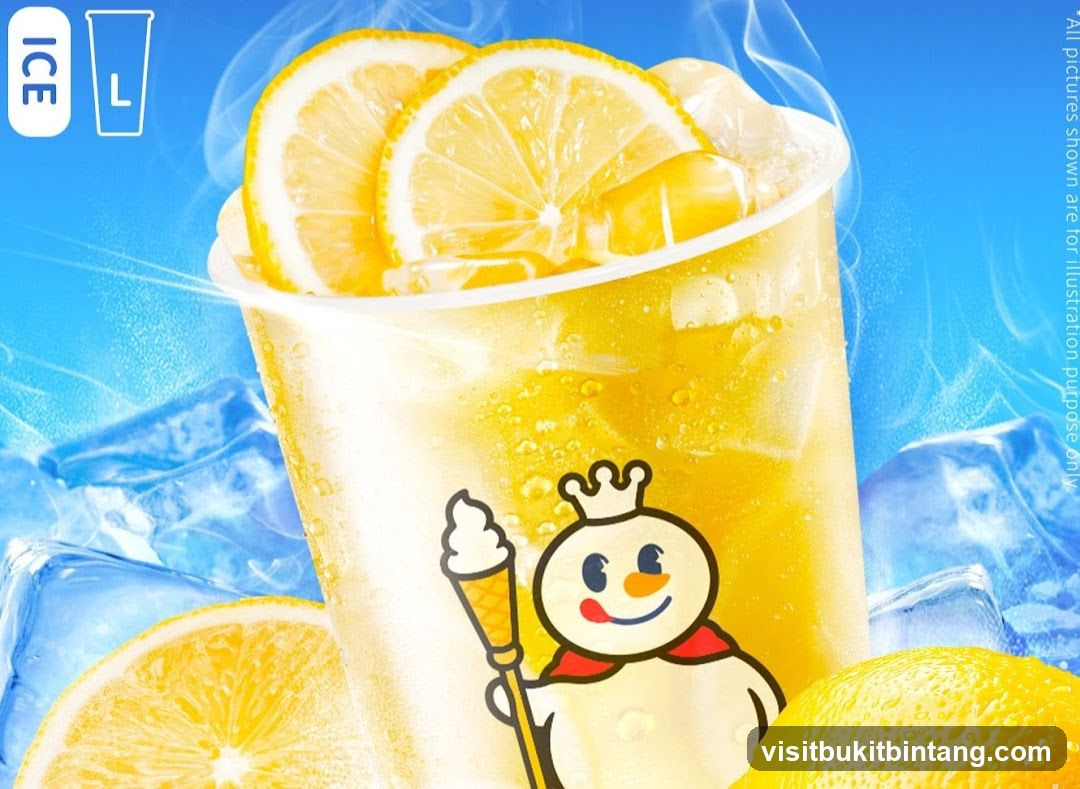 Lemon Drink Advertisement