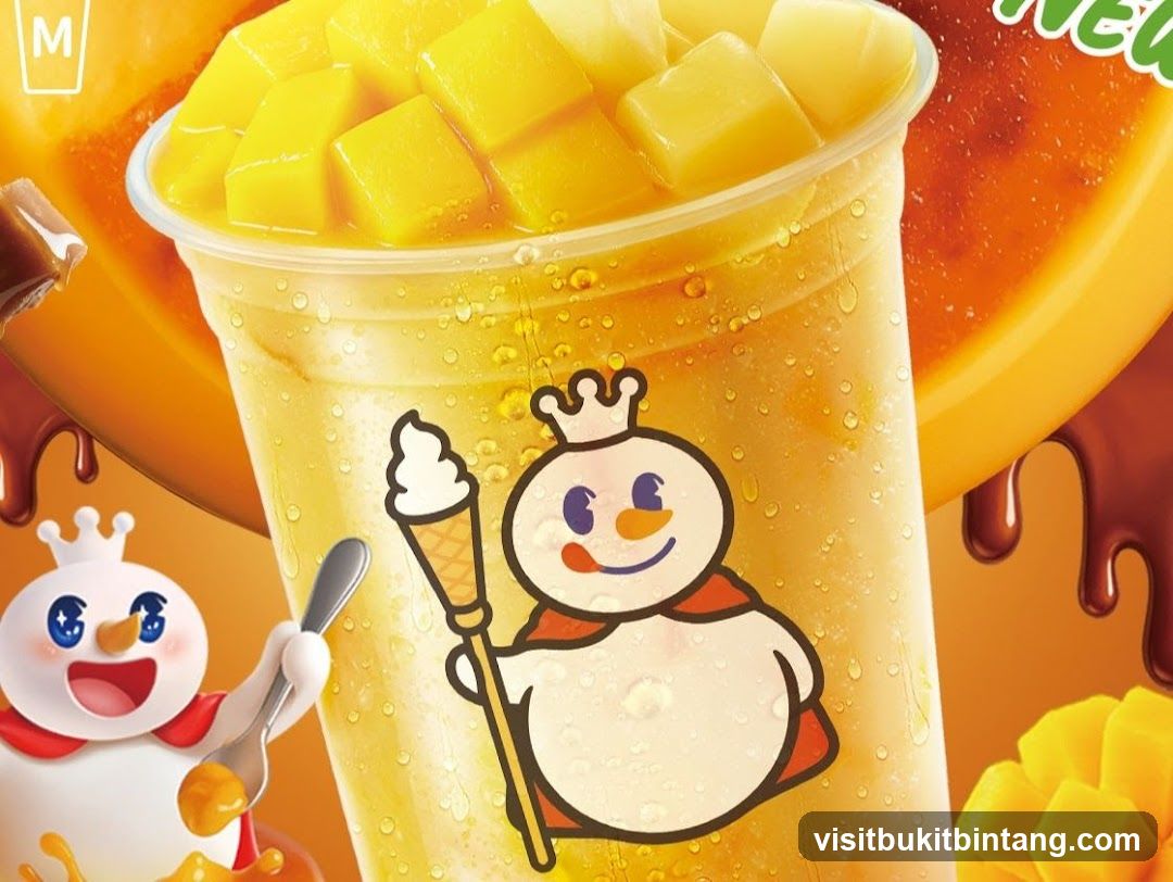 Mango Drink Advertisement