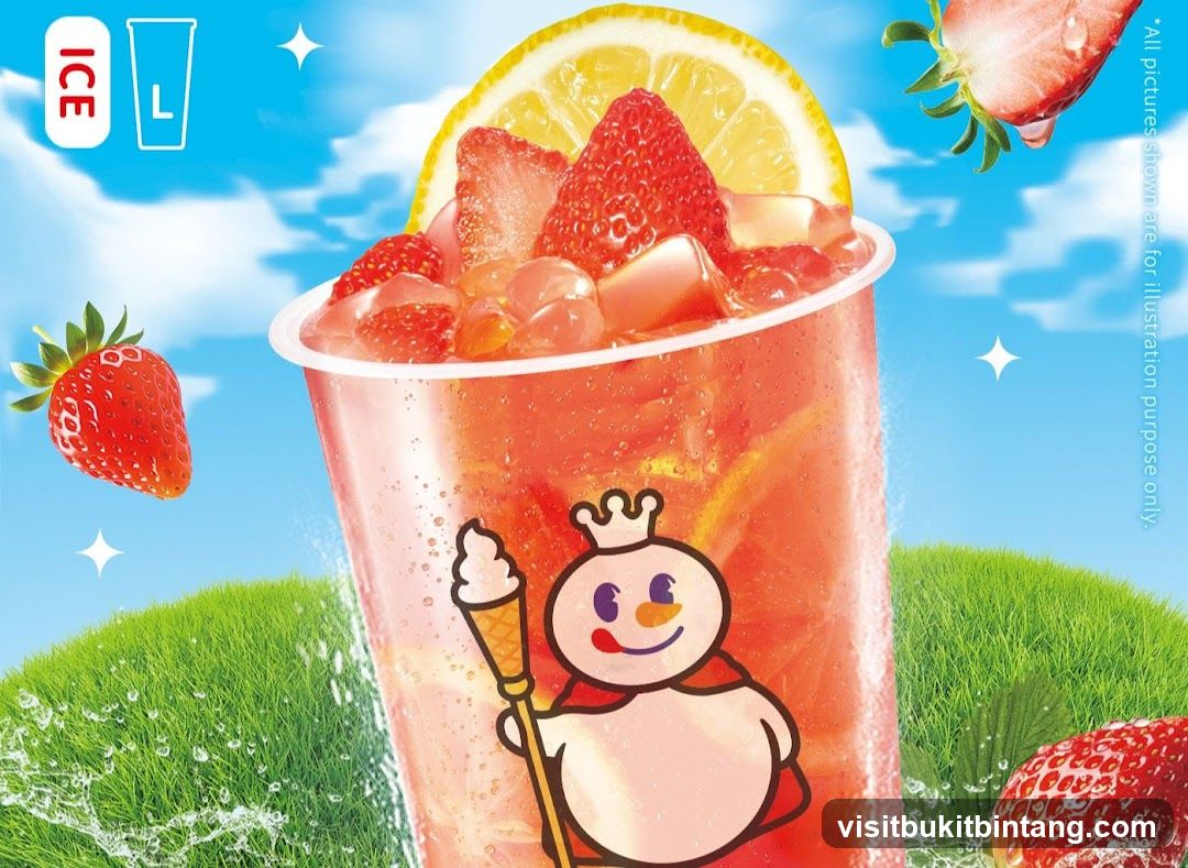 Strawberry Lemonade Advertisement