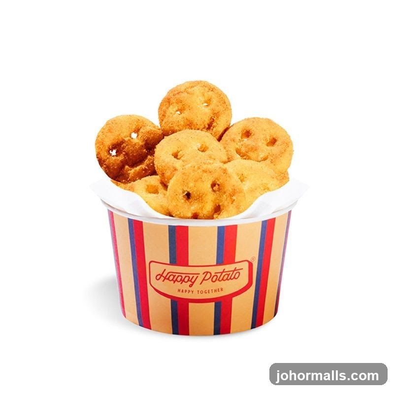 Happy Potato Smiley Fries