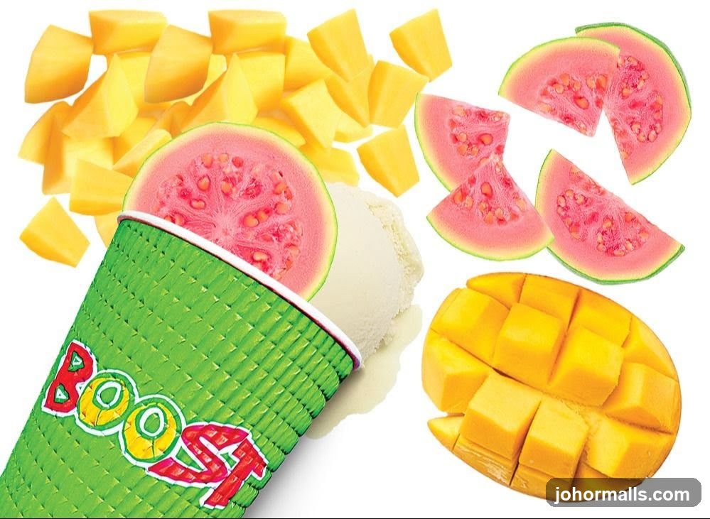 Boost Ice Cream Product Advertisement
