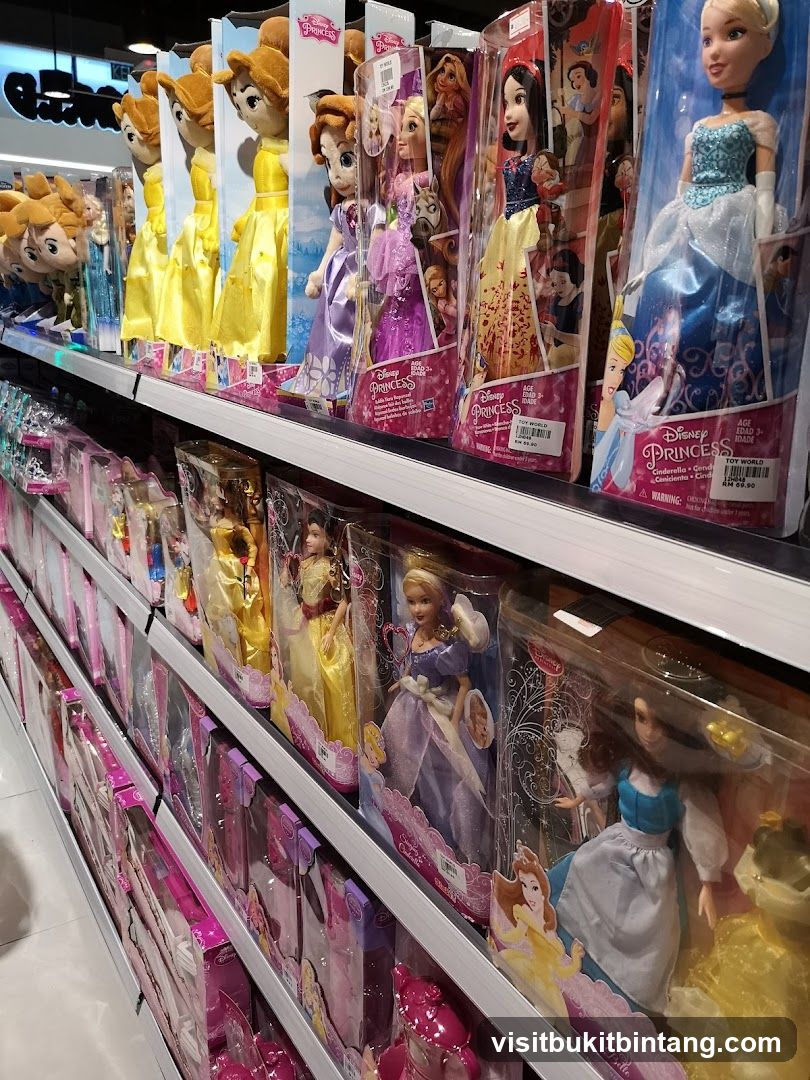 Disney Princess Dolls Display