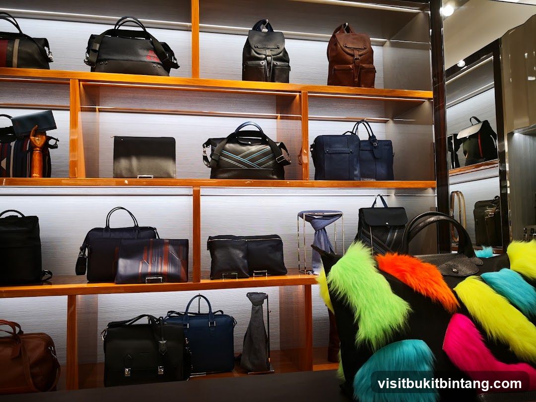 Interior Display of Bags
