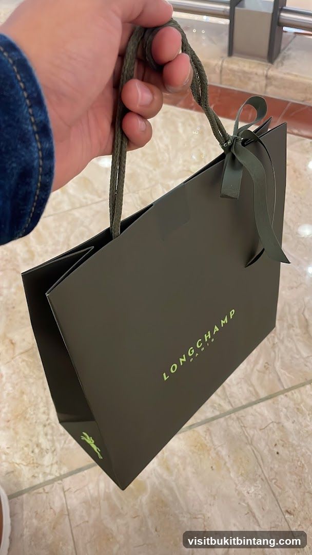 Longchamp shopping bag