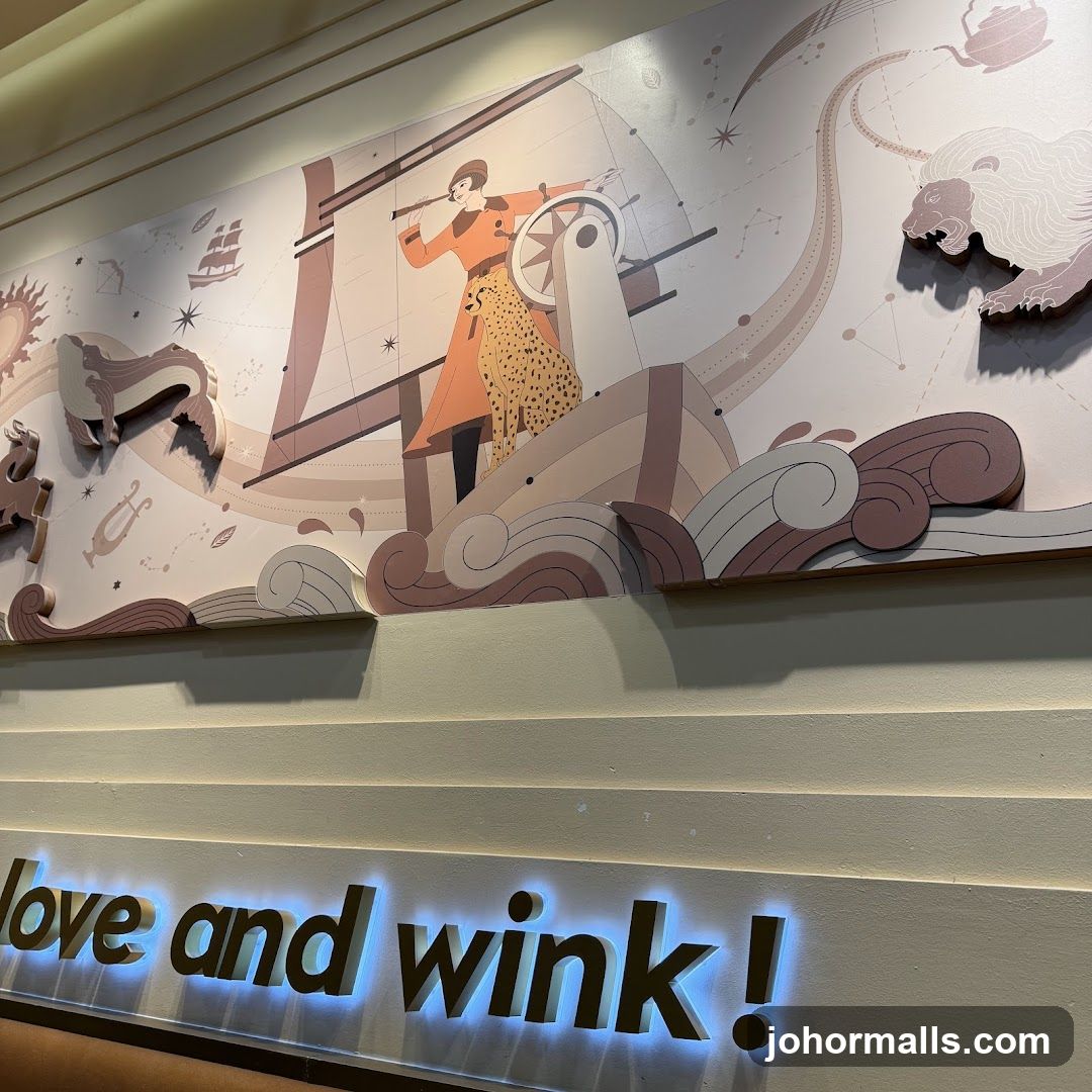 Wall Mural with Text