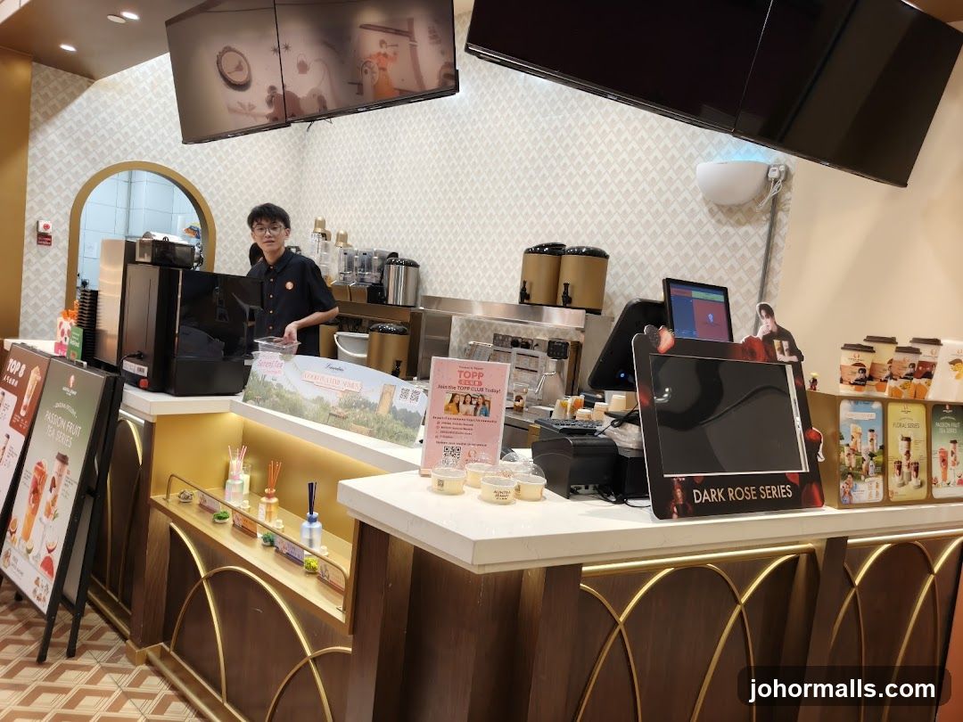 Bubble Tea Shop Counter