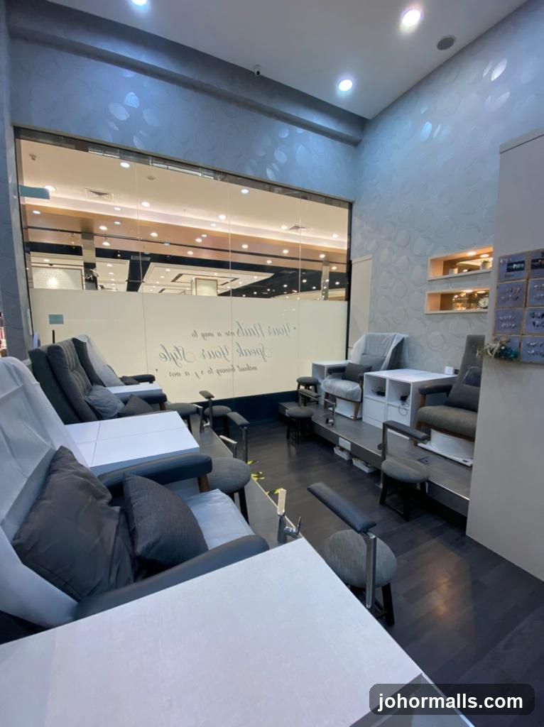 Nail Salon Interior