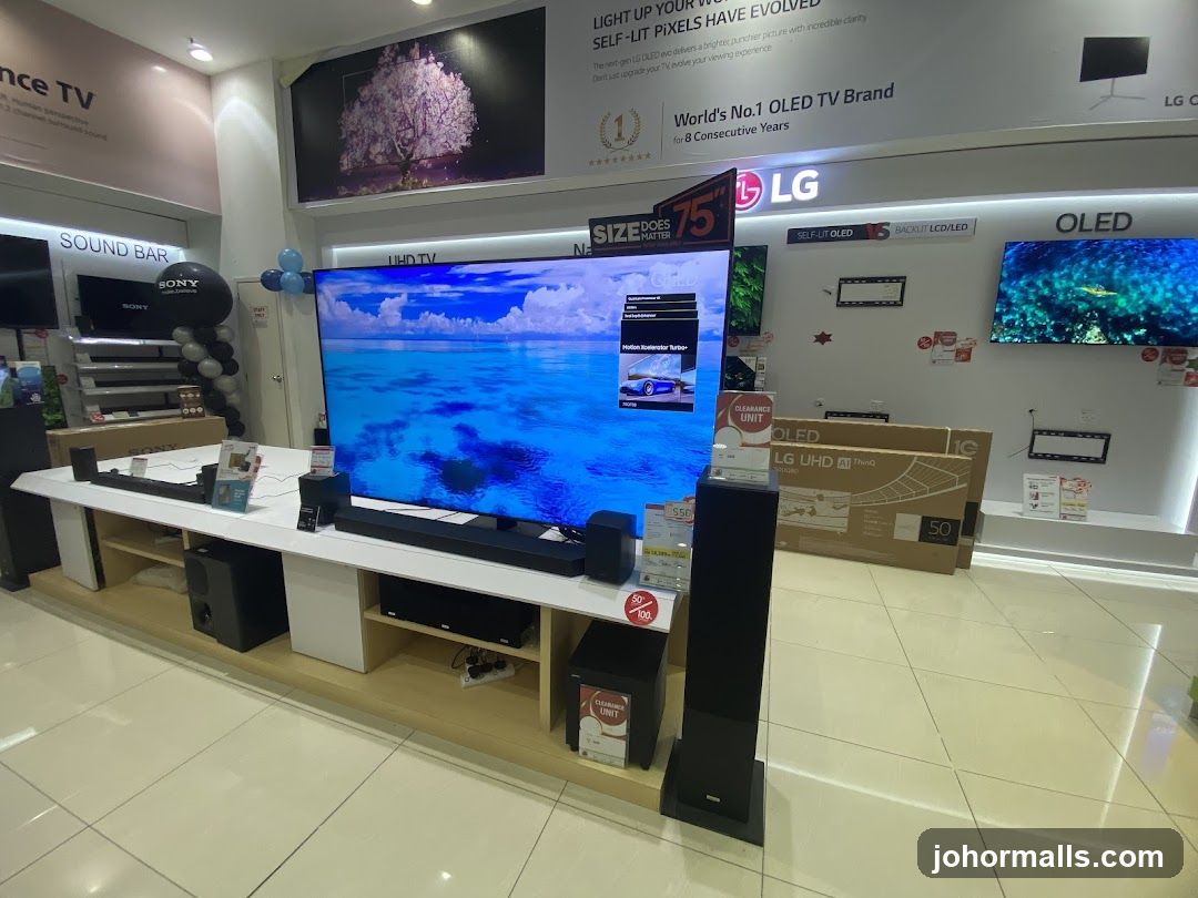 Electronics Store Display