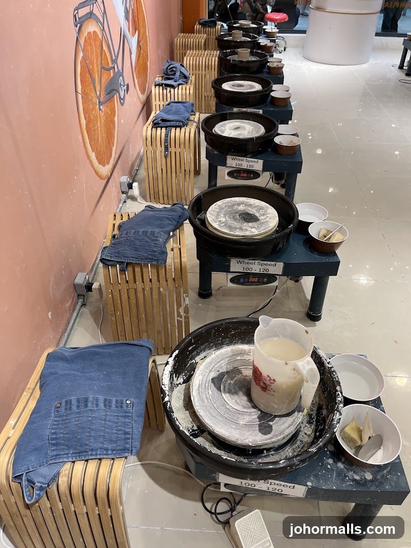 Pottery Studio Setup