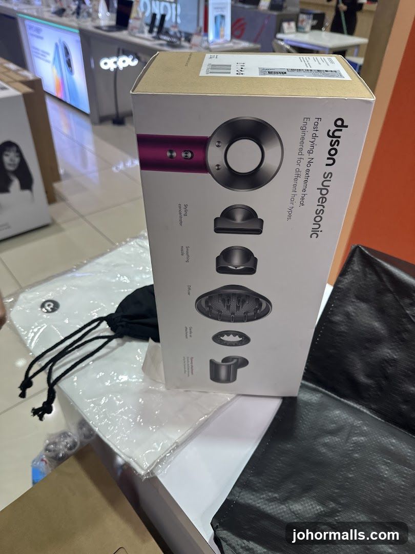 Dyson Supersonic Hair Dryer Box