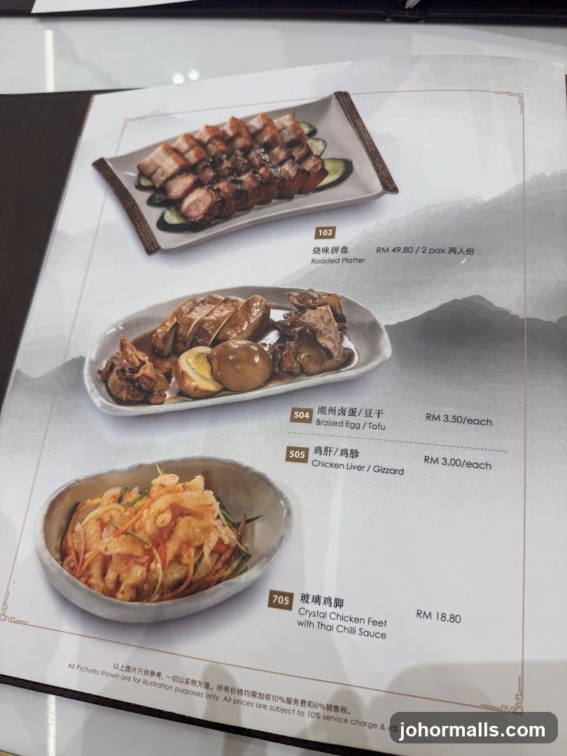 Menu Items