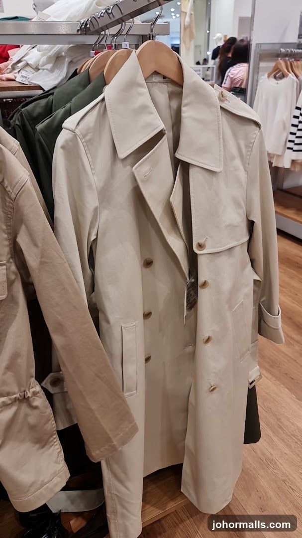 Trench Coats on Display