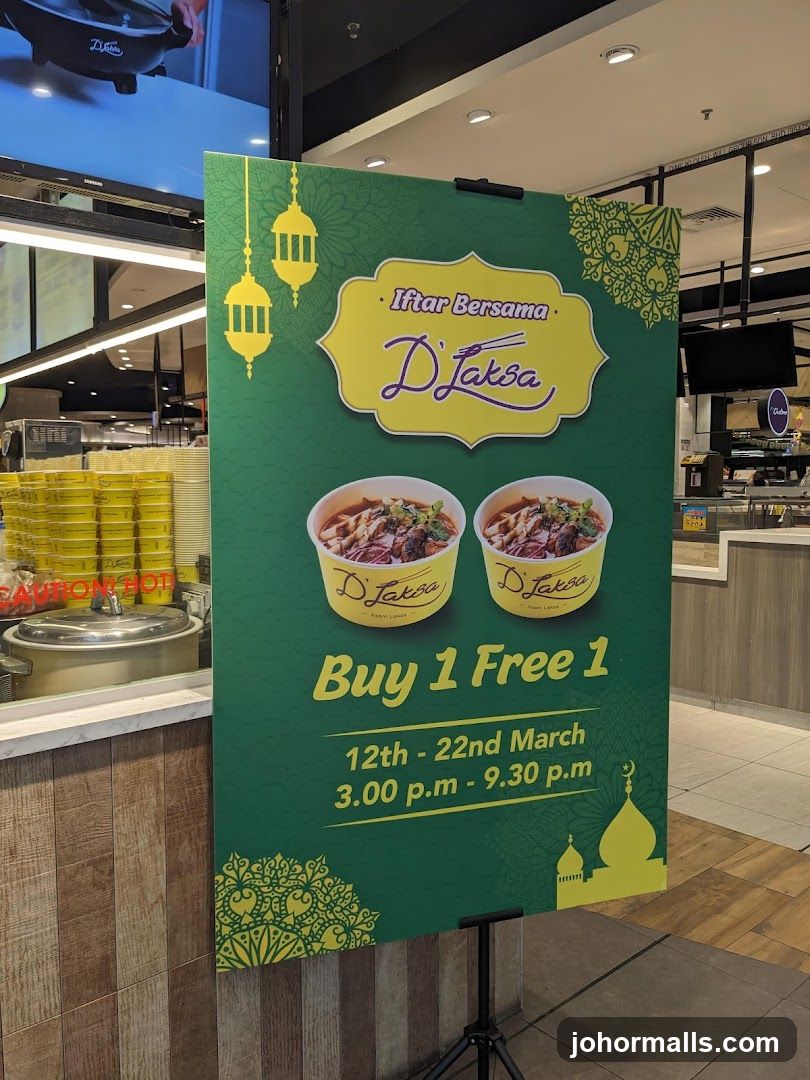 D'Laksa Iftar Promotion
