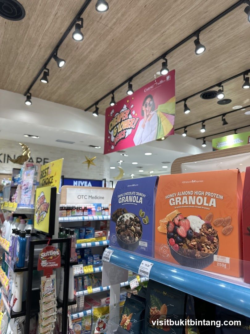 Granola and OTC Medicine Display