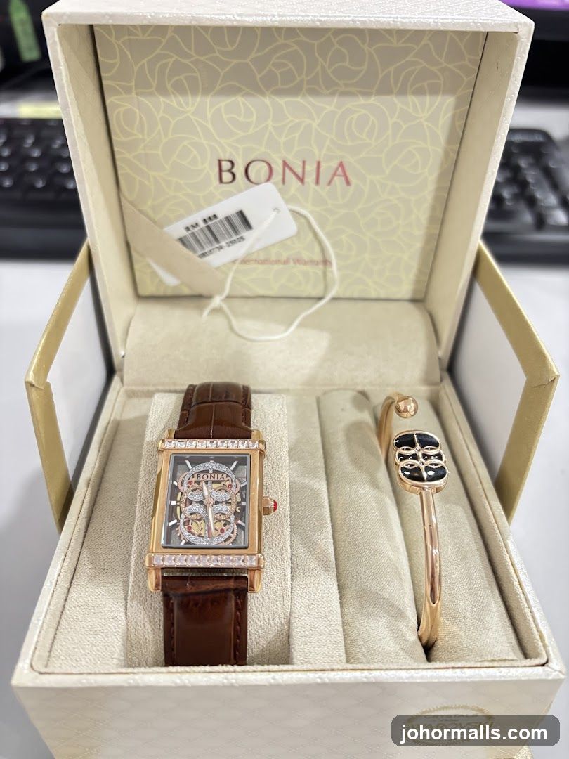 Bonia Watch and Bracelet Set