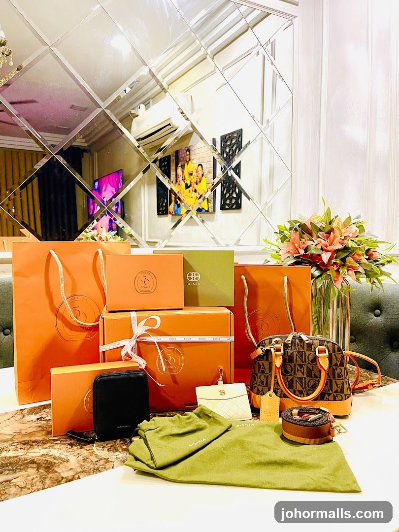 Bonia Shopping Bags and Boxes