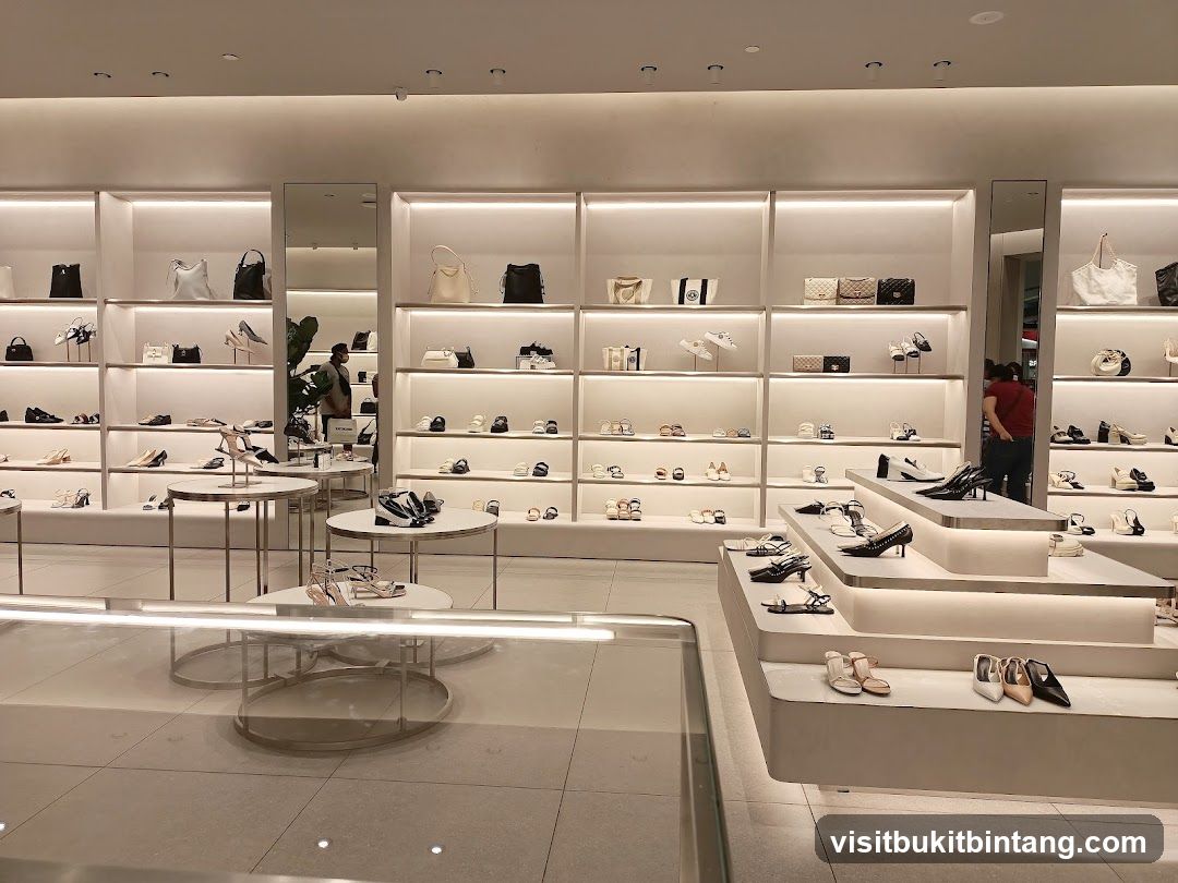 Shoe and Handbag Store Interior