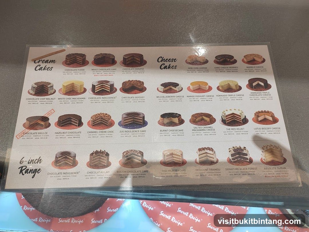 Secret Recipe Cakes