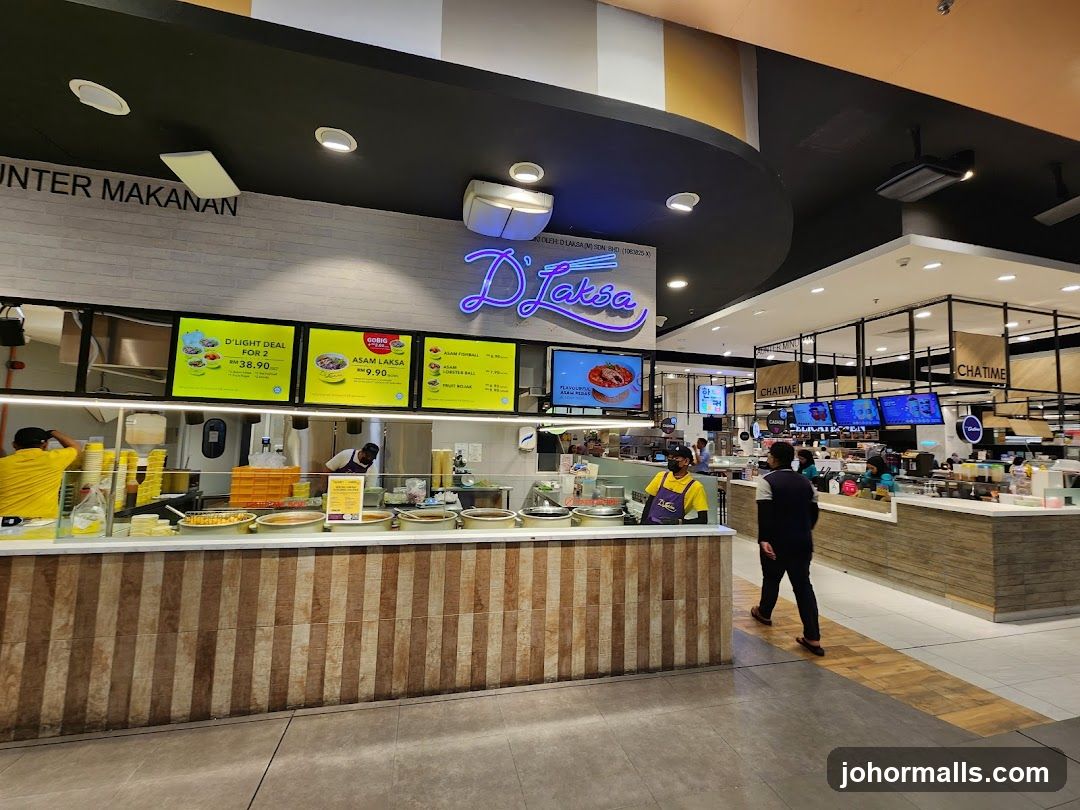 Food court stalls