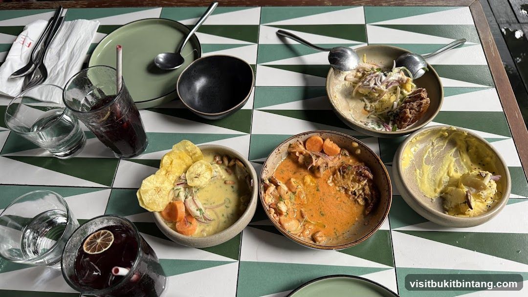 Table with Food and Drinks