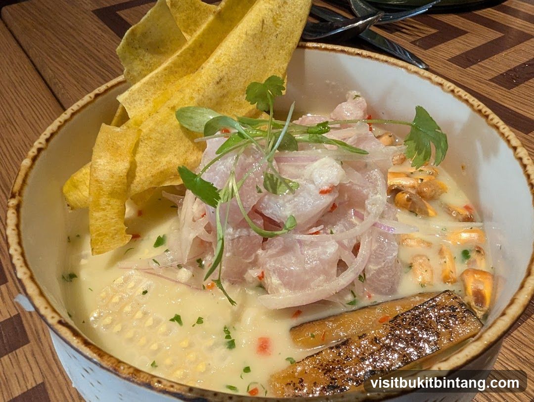 Ceviche with Plantain Chips