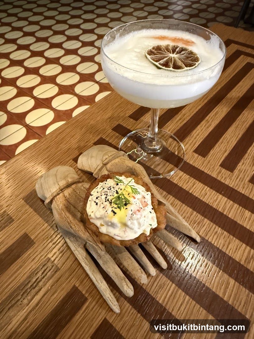 Cocktail and Appetizer