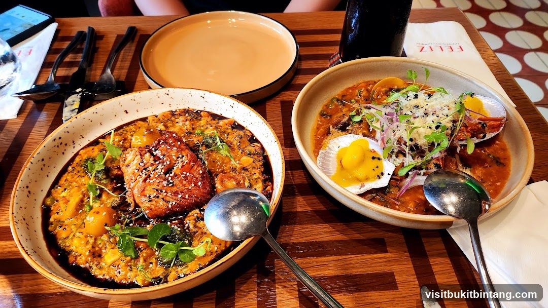 Two Bowls of Seafood Stew
