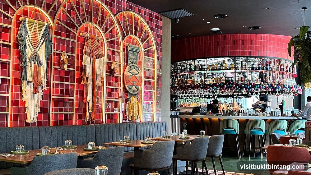Restaurant Interior with Bar