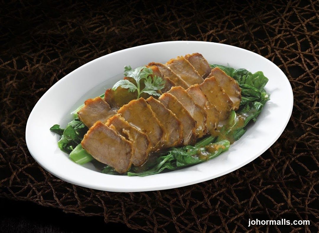 Sliced Pork with Greens