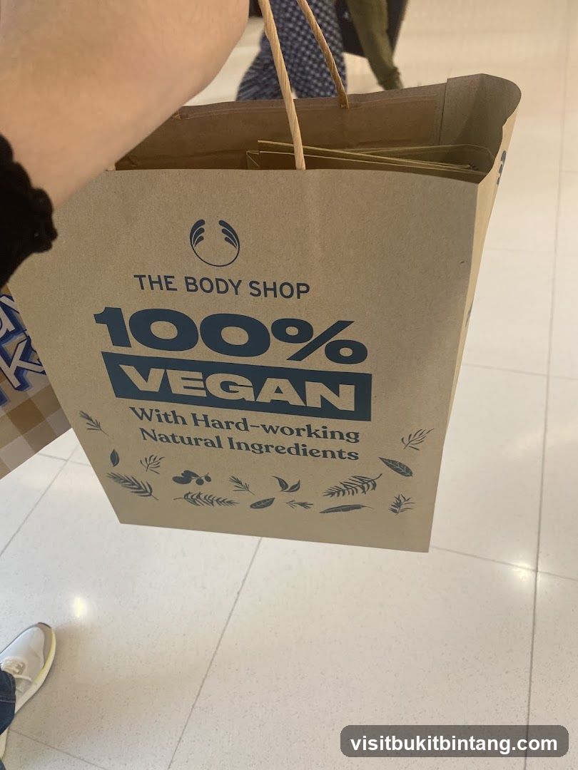 The Body Shop Shopping Bag