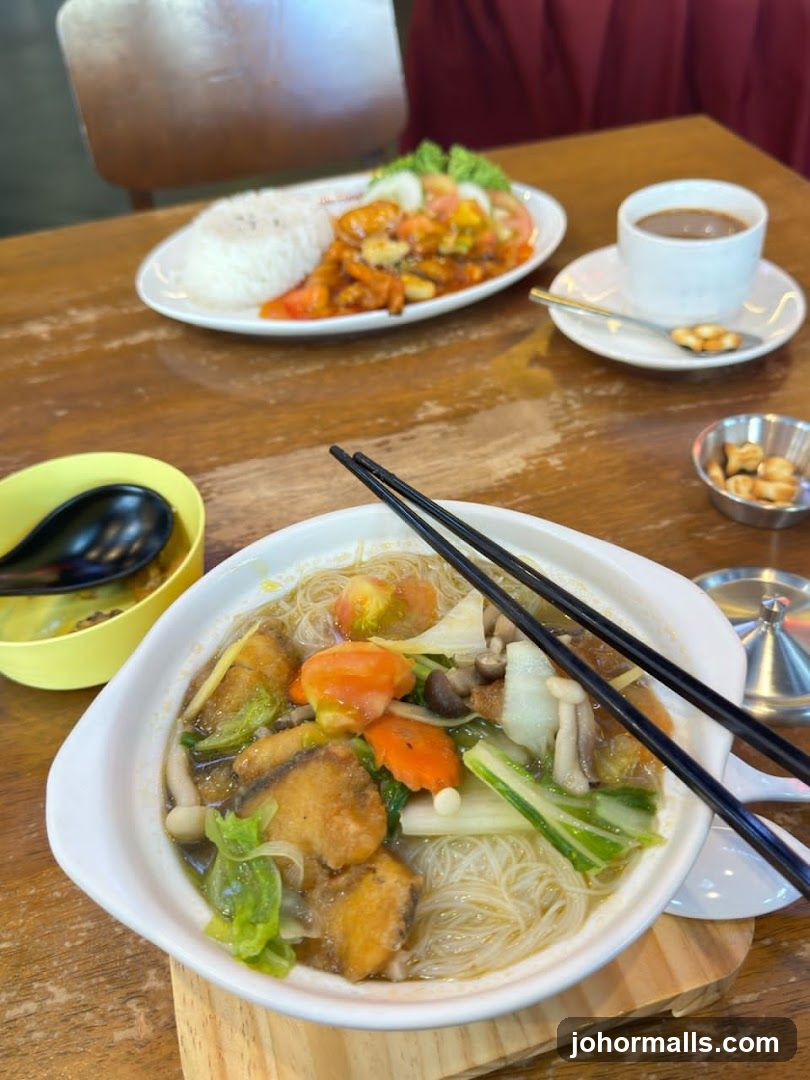 Table with Food and Drink
