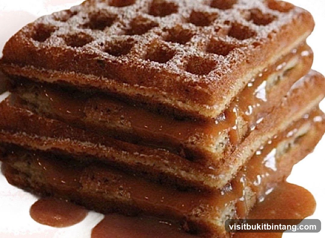 Caramel Waffles